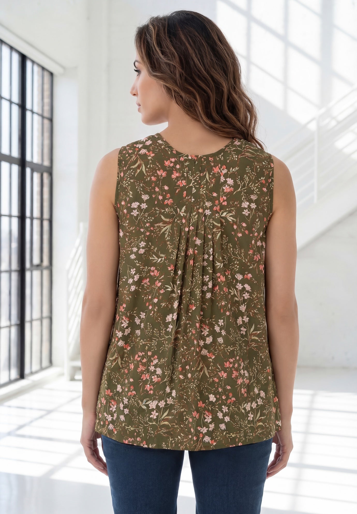Pleated Tank image number 1