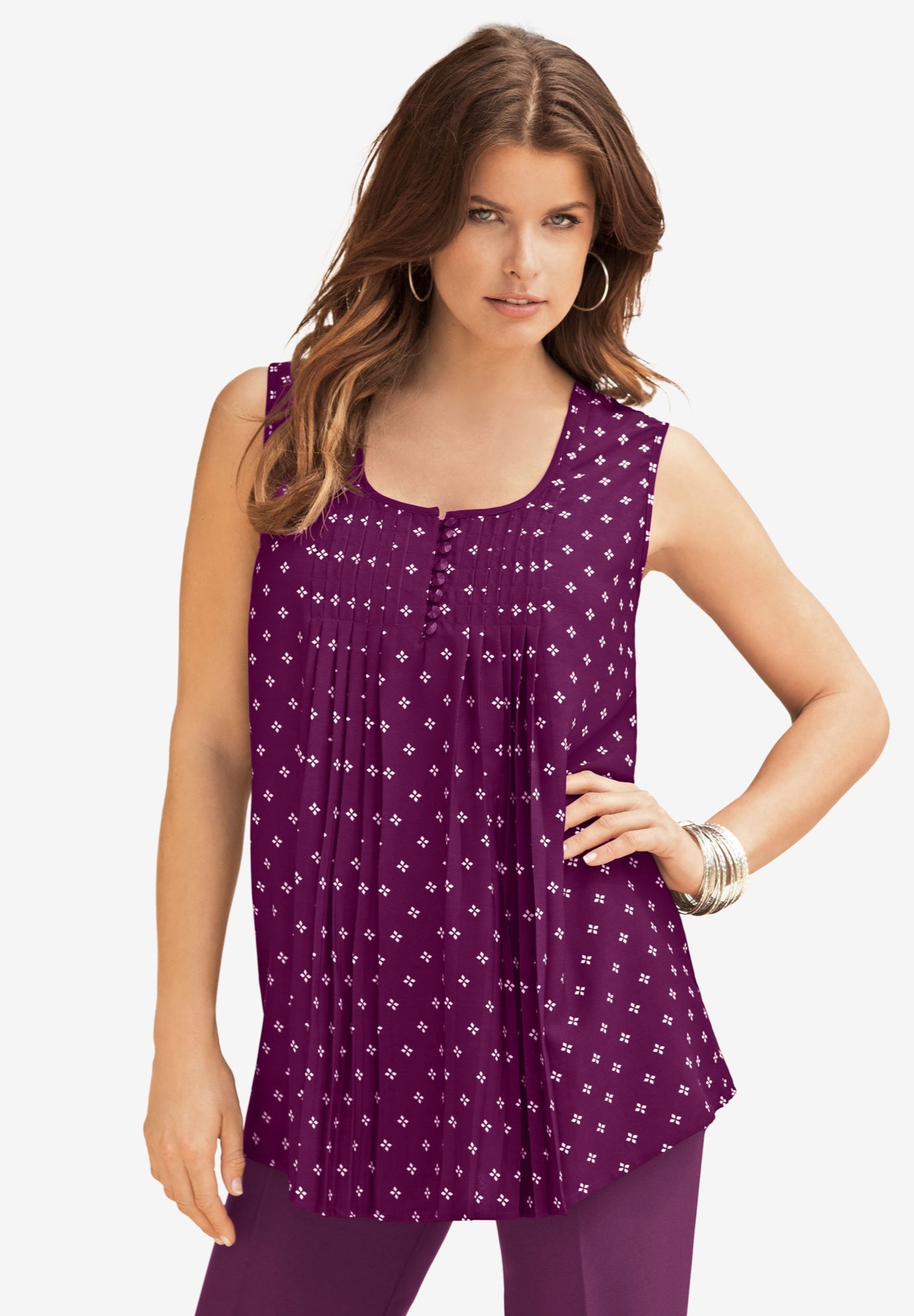 Pleated Tank image number 0