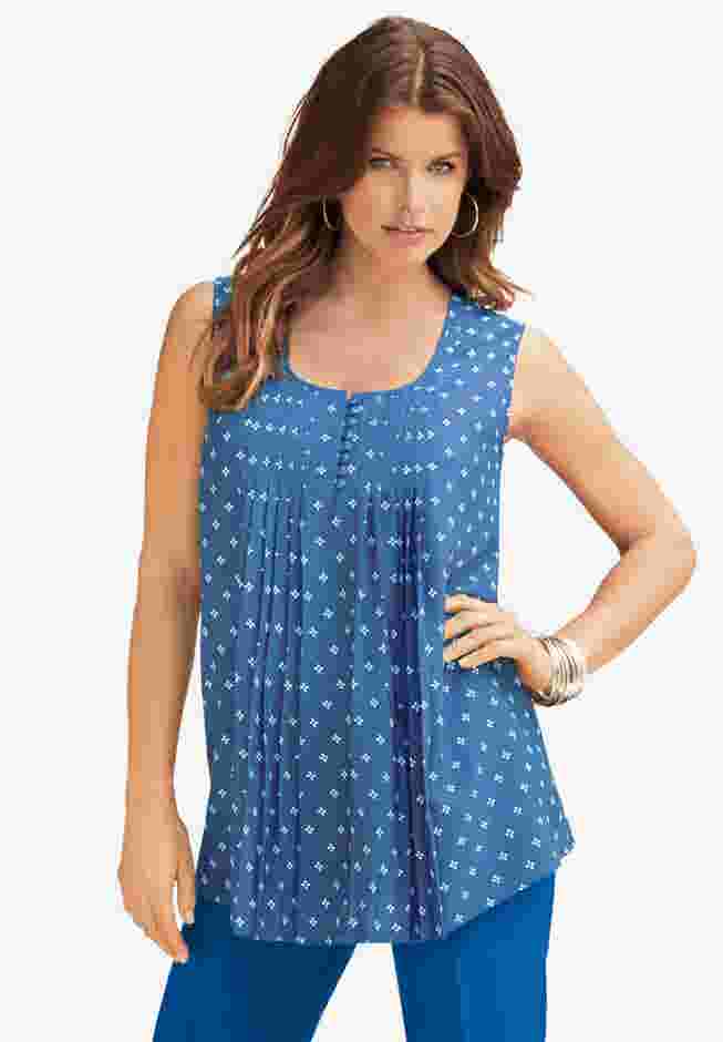 Pleated Tank image number 0