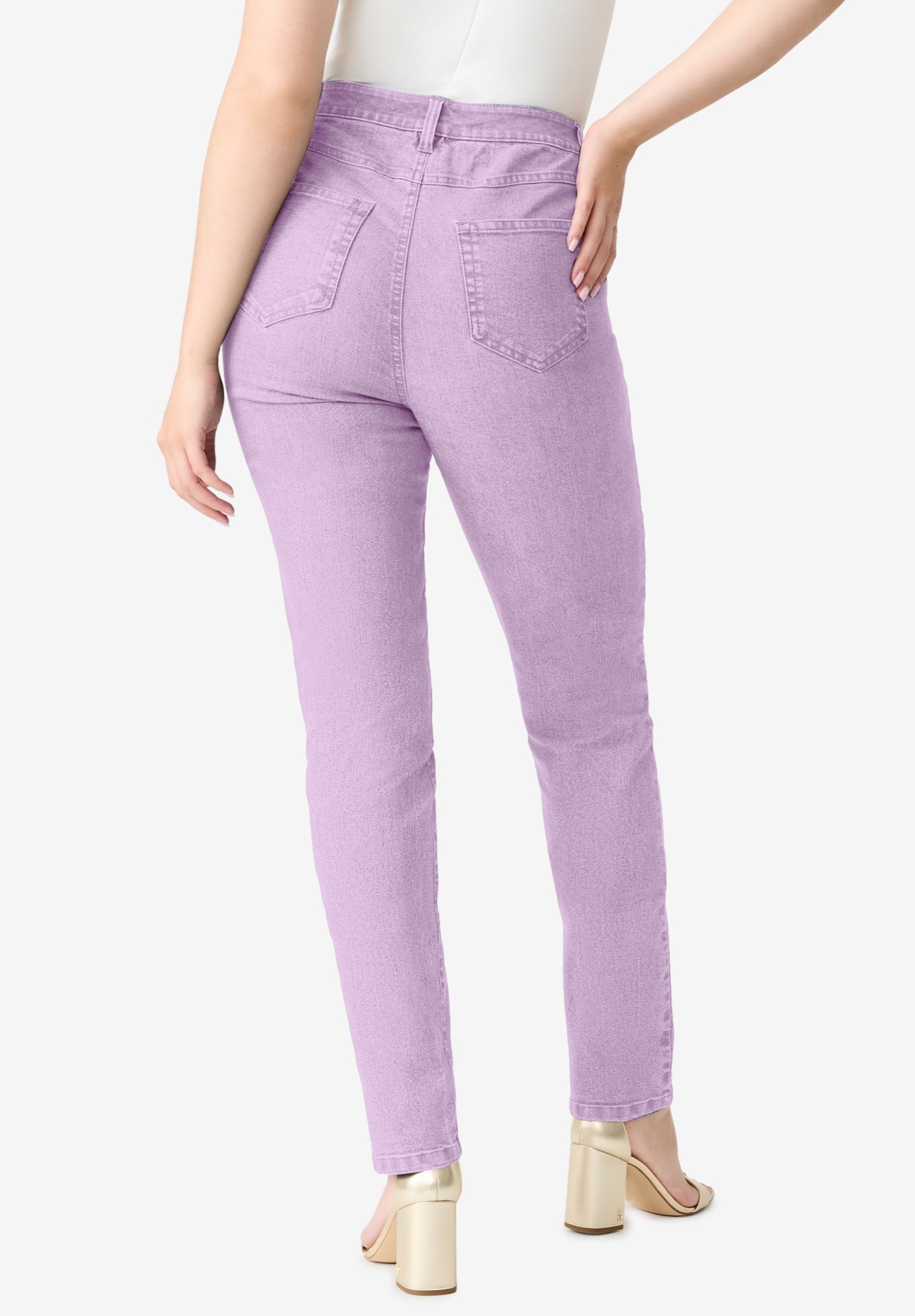 Plus Size Classic Stretch Straight Leg Jean image number 1