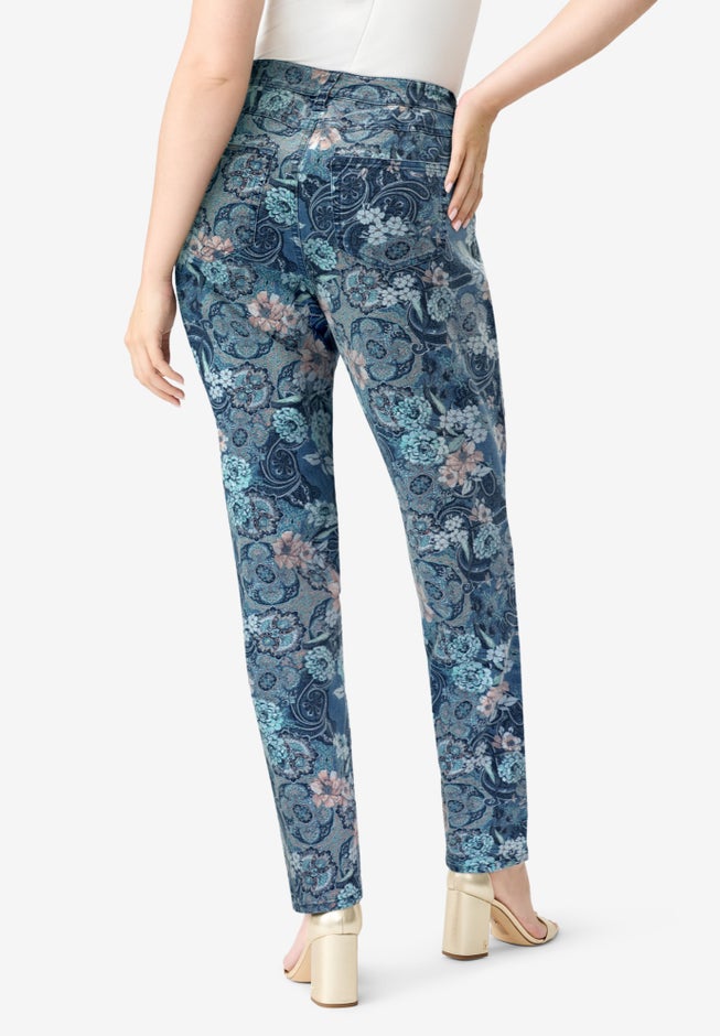 Plus Size Classic Stretch Straight Leg Jean image number 1