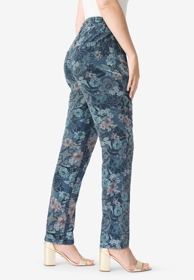 Plus Size Classic Stretch Straight Leg Jean image number 2