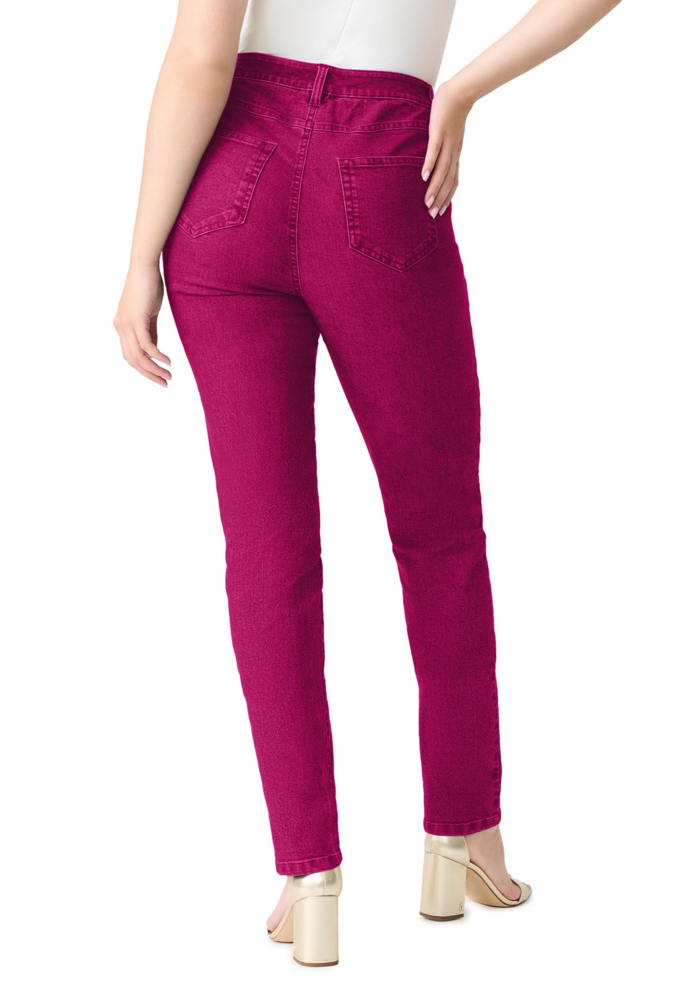 Plus Size 24/7 Stretch Straight Leg Jean image number 1