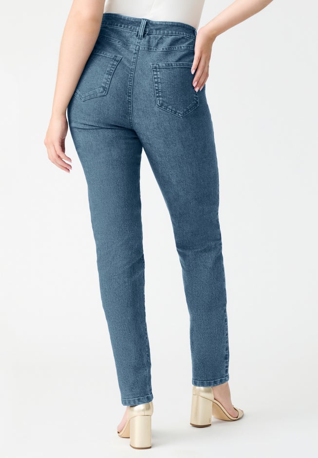 Plus Size 24/7 Straight Leg Jean image number 1