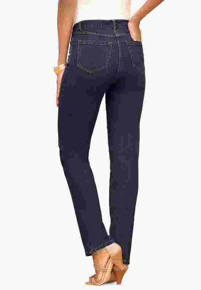 Plus Size Classic Stretch Straight Leg Jean image number 1