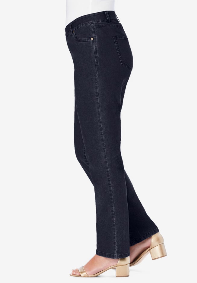Plus Size Classic Stretch Straight Leg Jean image number 3
