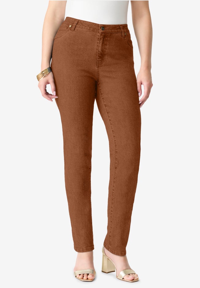 Plus Size Classic Stretch Straight Leg Jean image number 2