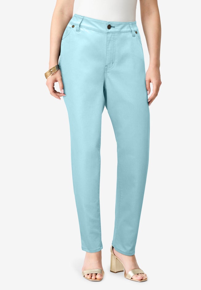 Plus Size Classic Stretch Straight Leg Jean image number 1