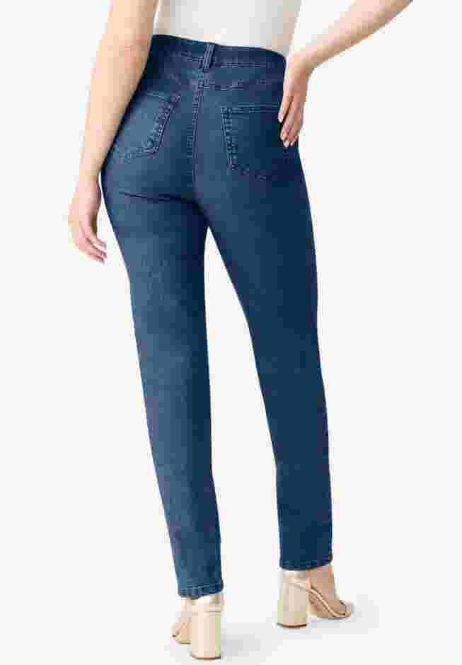 Plus Size Classic Stretch Straight Leg Jean image number 1