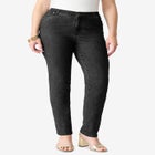 Plus Size Classic Stretch Straight Leg Jean image number null