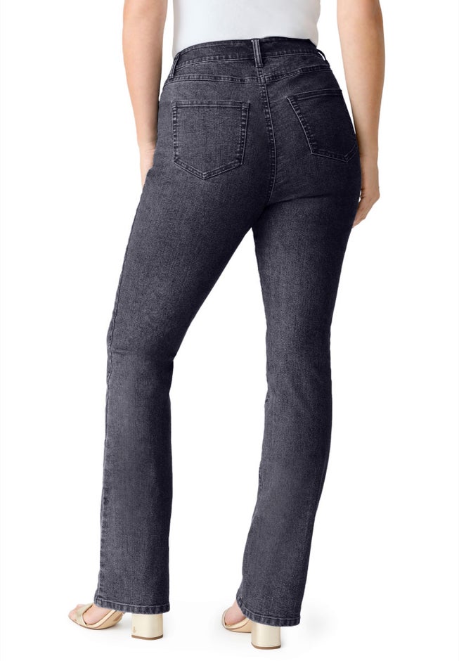 Plus Size Classic Stretch Bootcut Jean image number 1