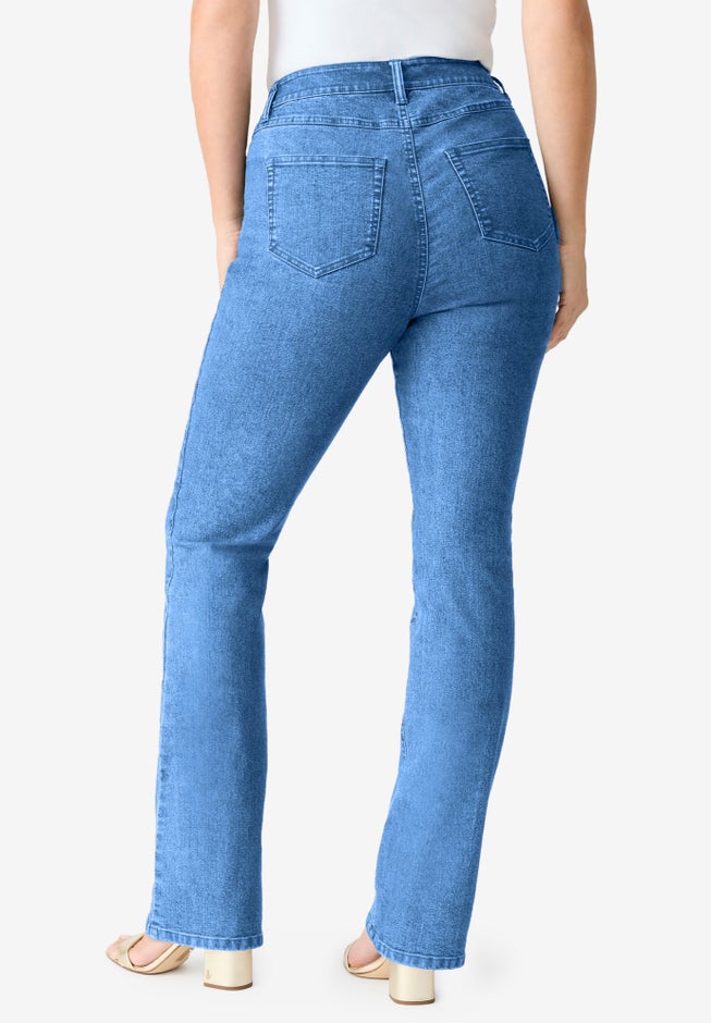Plus Size Classic Stretch Bootcut Jean image number 2