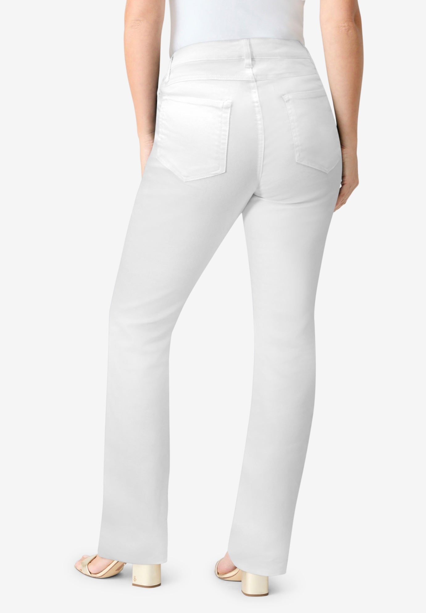 Plus Size Classic Stretch Bootcut Jean image number 1