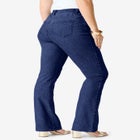 Plus Size Classic Stretch Bootcut Jean image number null