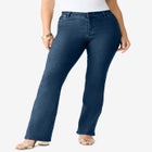 Plus Size Classic Stretch Bootcut Jean image number null