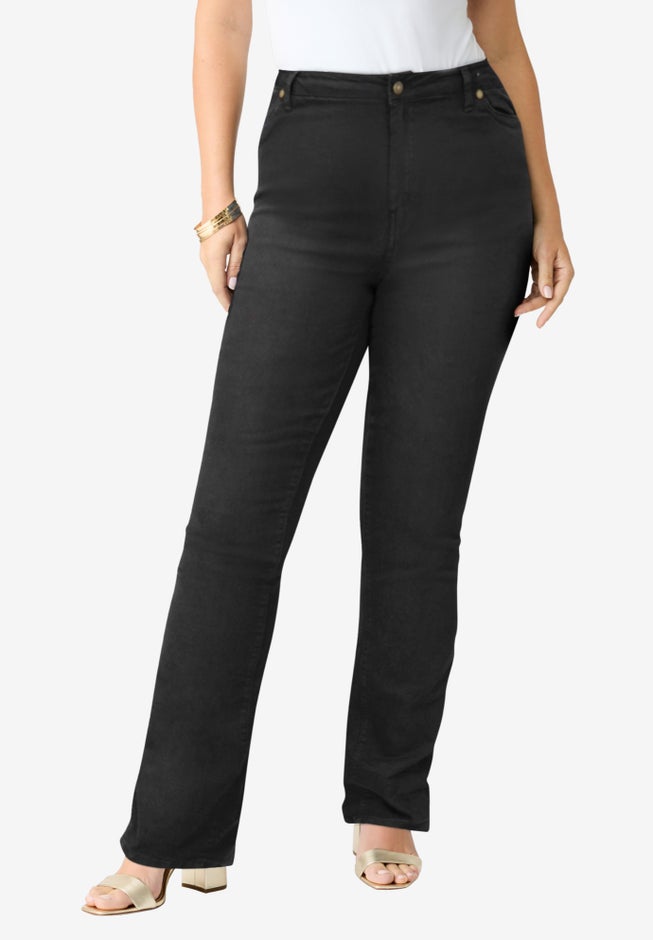 Plus Size Classic Stretch Bootcut Jean image number 1