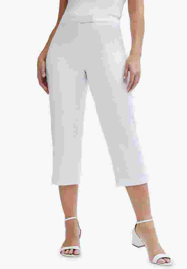 2-Piece Linen Capri Set image number 3