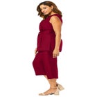 2-Piece Linen Capri Set image number null