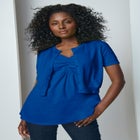 Jewel-Neck Shrug image number null