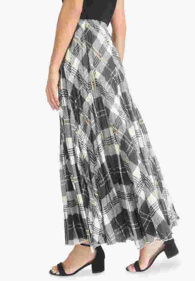 Flowing Crinkled Maxi Skirt image number 3