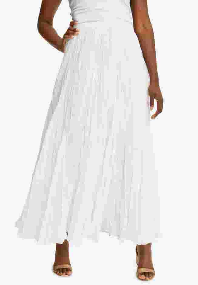 Flowing Crinkled Maxi Skirt image number 0