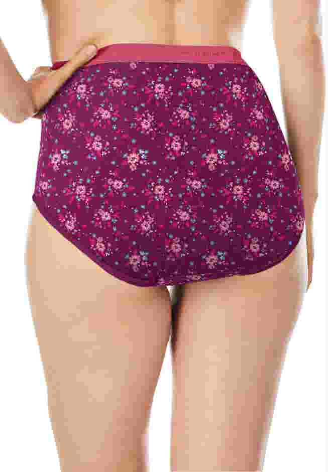 Full Coverage Stretch Cotton Color Block Brief 3-Pack image number 2