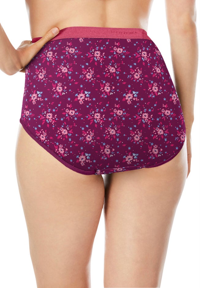 Full Coverage Stretch Cotton Color Block Brief 3-Pack image number 2