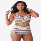 Full Coverage Stretch Cotton Color Block Brief 3-Pack image number null