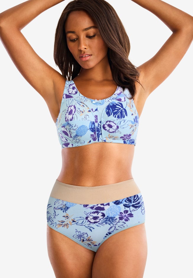 Full Coverage Stretch Cotton Color Block Brief 3-Pack image number 3