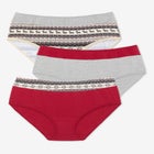 Full Coverage Stretch Cotton Color Block Brief 3-Pack image number null