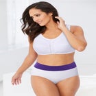 Full Coverage Stretch Cotton Color Block Brief 3-Pack image number null