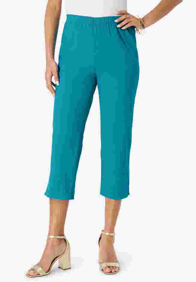 Comfort Stretch Capri Jean image number 0