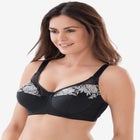 Embroidered Wireless Bra image number null