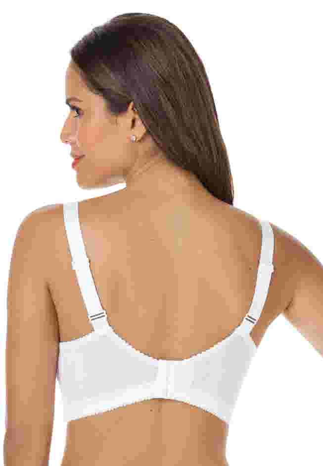 Embroidered Wireless Bra image number 1