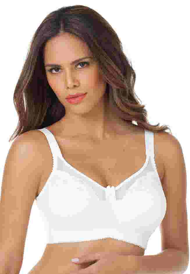 Embroidered Wireless Bra image number 0