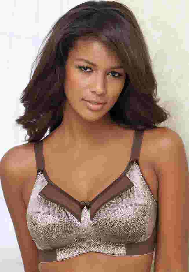 Goddess® Keira Satin Wireless Bra image number 2