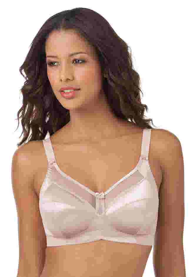 Goddess® Keira Satin Wireless Bra image number 0