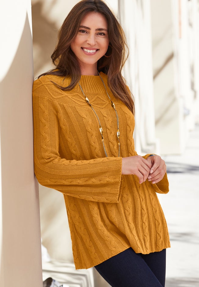 Cable Sweater Tunic image number 1