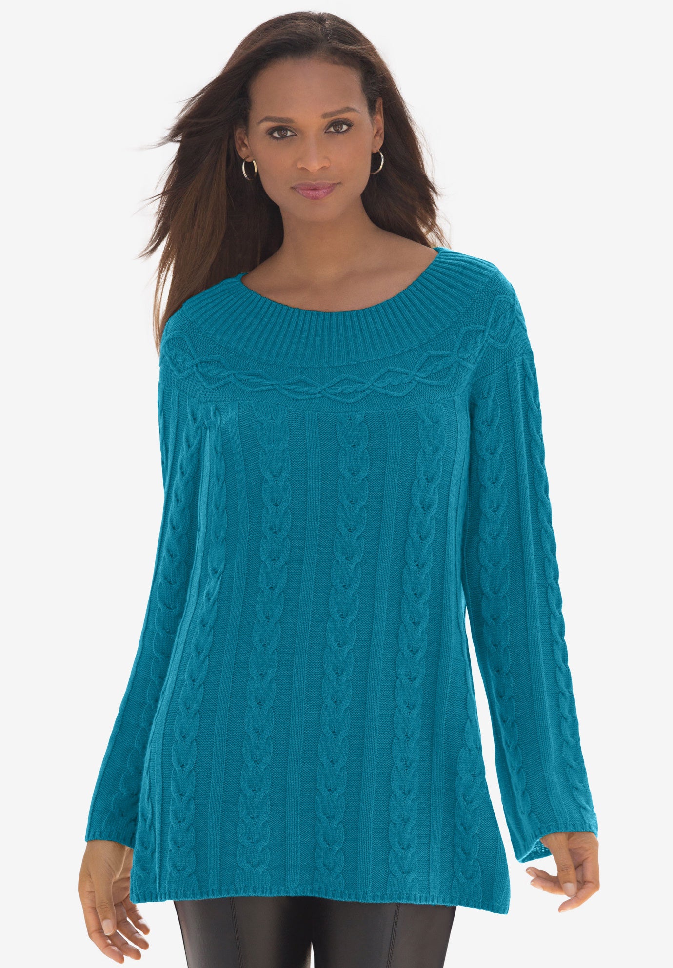 Cable Sweater Tunic image number 0