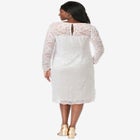 Stretch Lace Shift Dress image number null