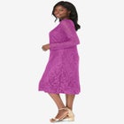 Stretch Lace Shift Dress image number null