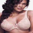 Glamorise® Wonderwire® Stretch Lace Front-Close Underwire Bra image number null