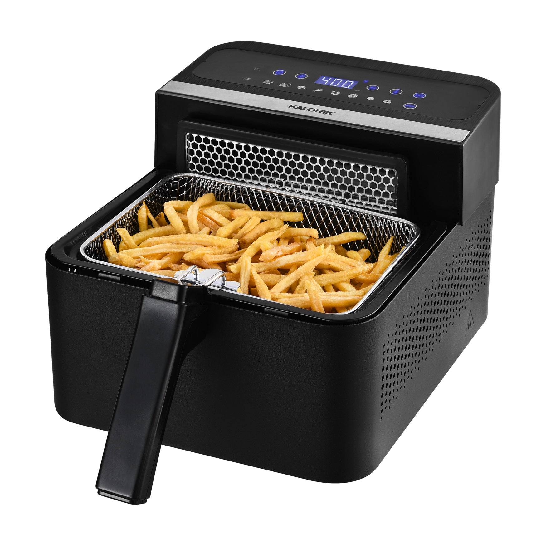 Fashionable Kalorik® 2in1 Digital Air and Deep Fryer, Black Roaman's
