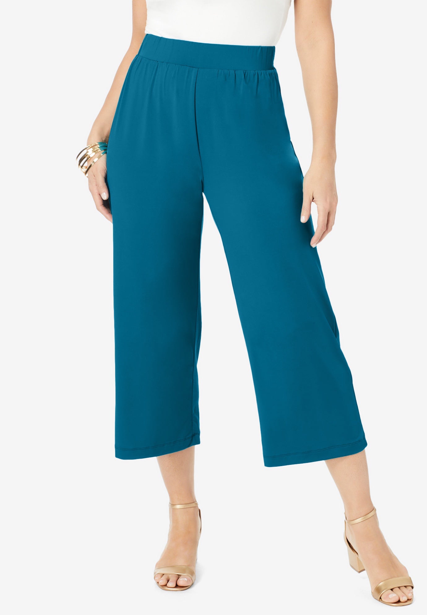 Travel knit pants