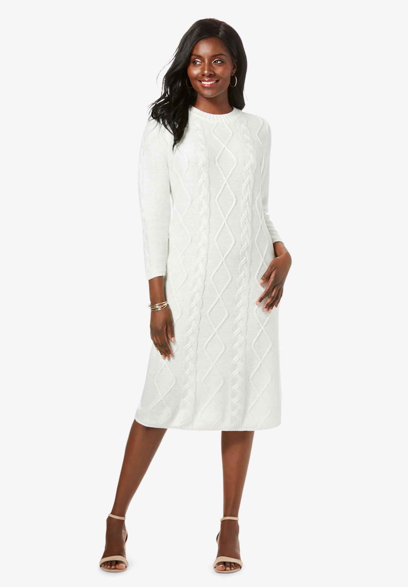 roamans sweater dress