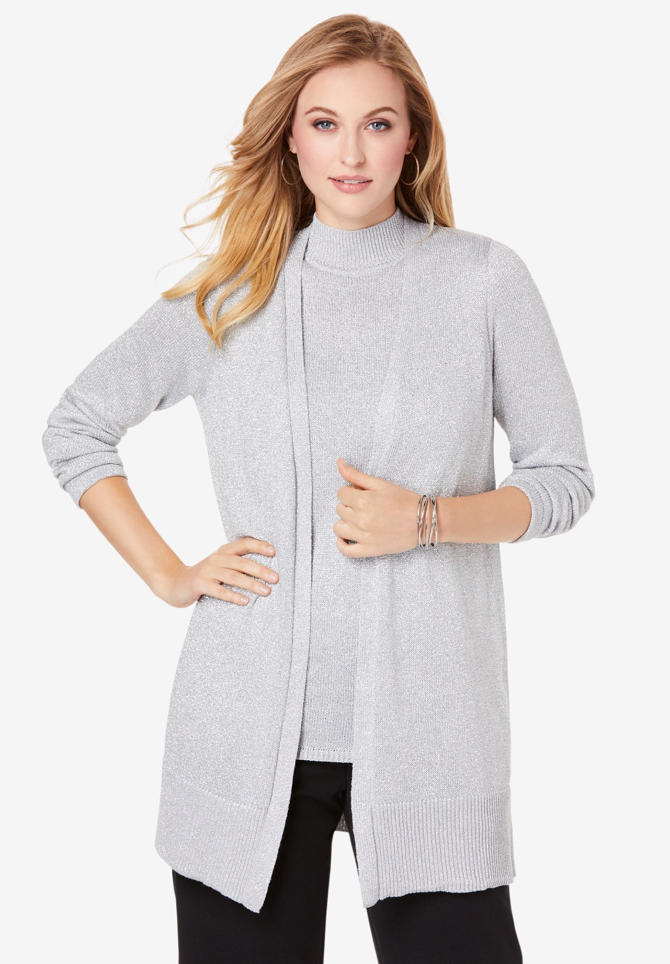 shimmer cardigan