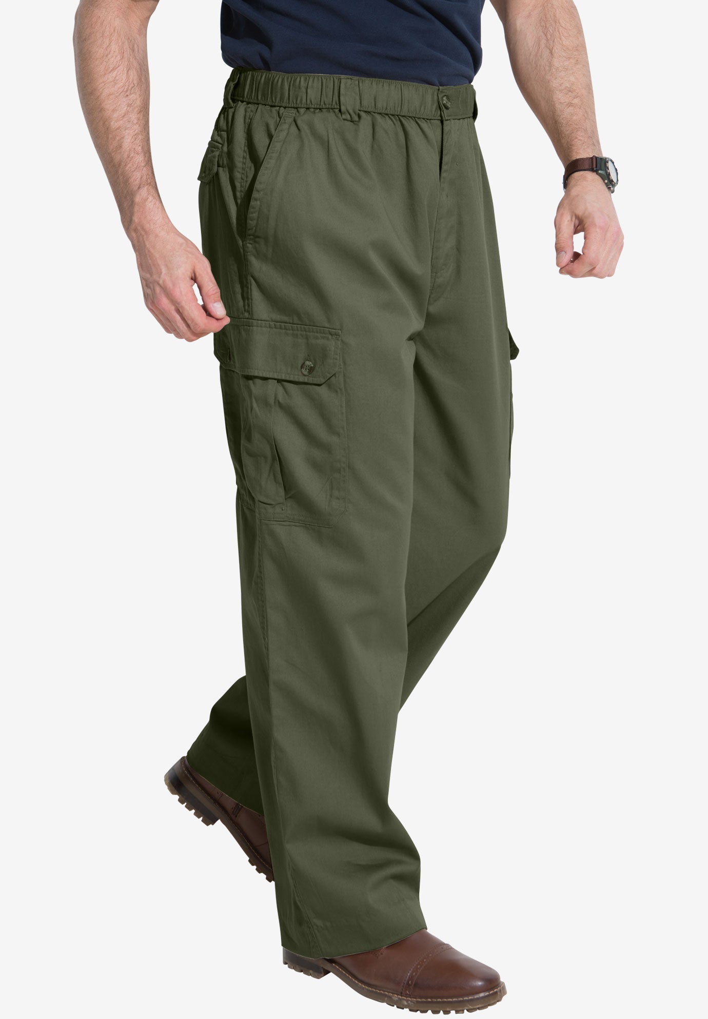 Knockarounds® Full-Elastic Waist Cargo Pants | Roaman's