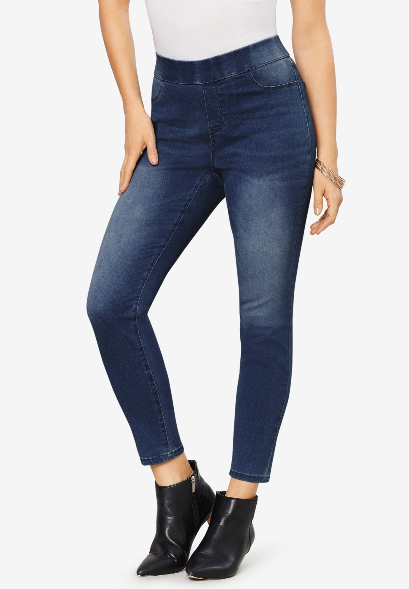 The NoGap Jegging by Denim 24/7® Plus Size Jeggings Roaman's