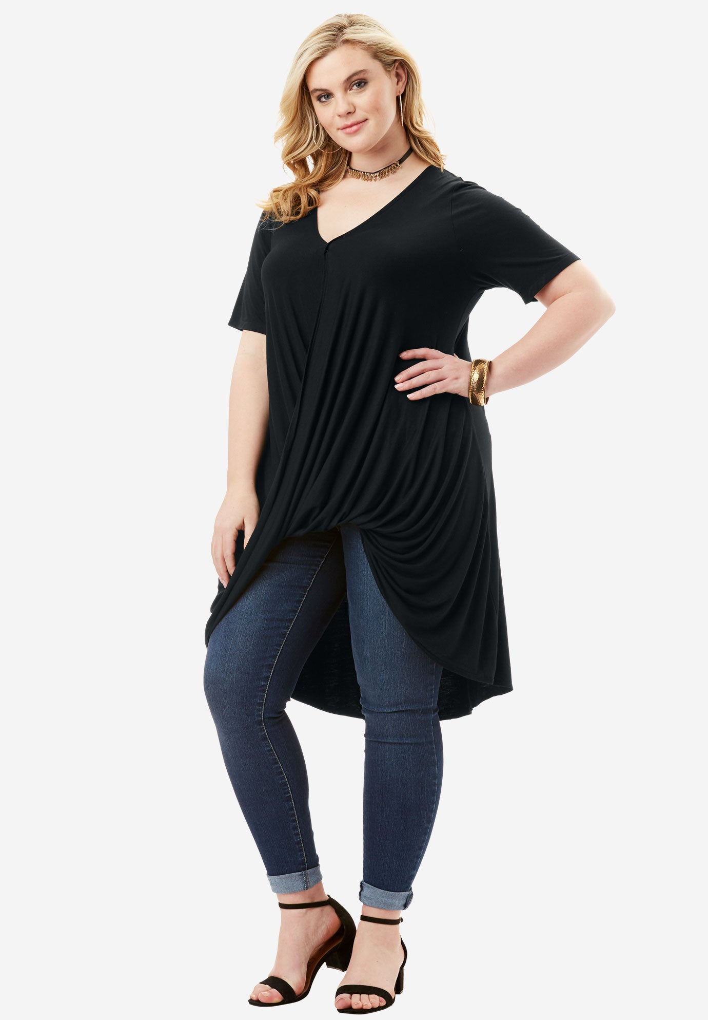 high low maxi tunic