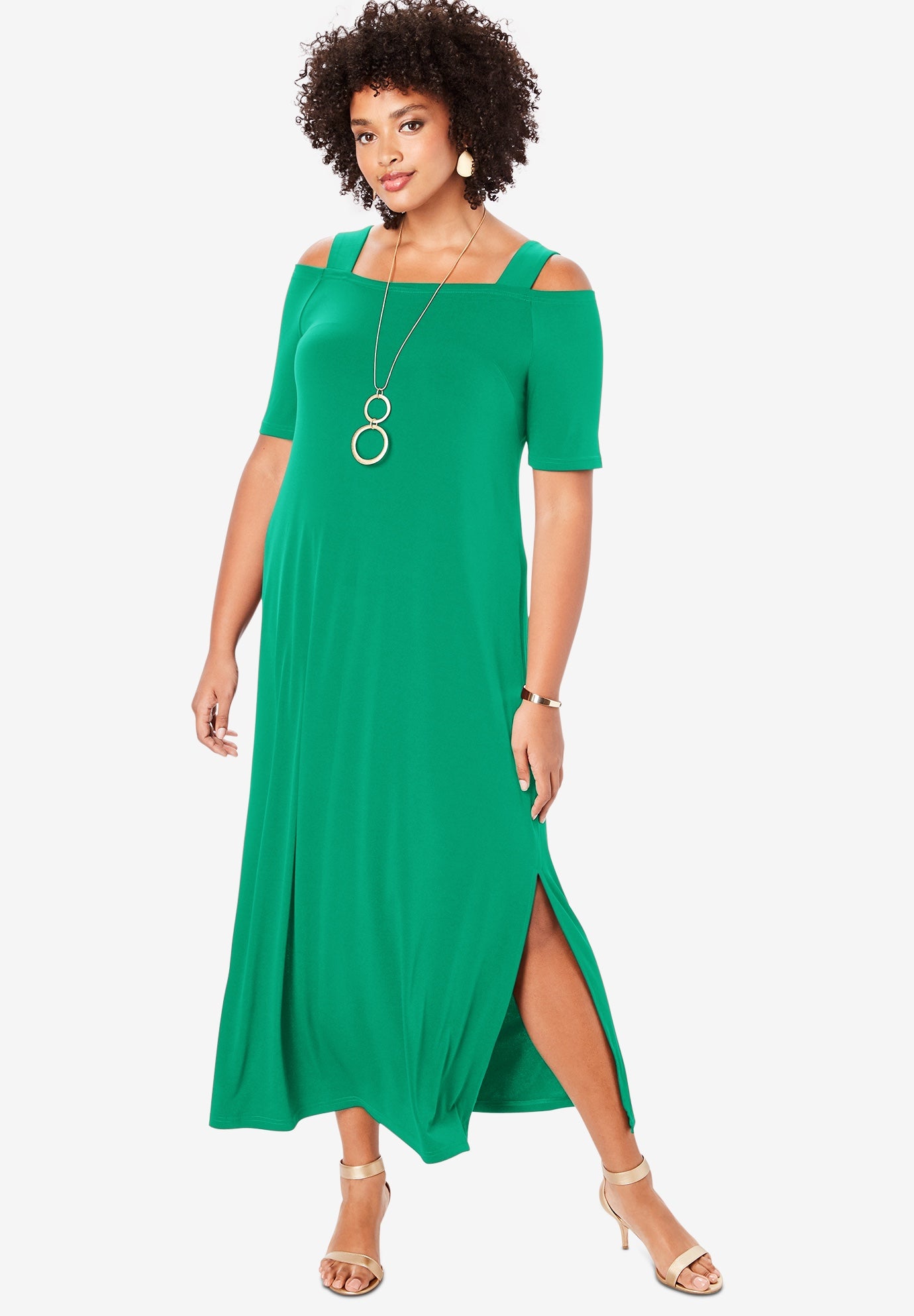 cold shoulder dress size 18